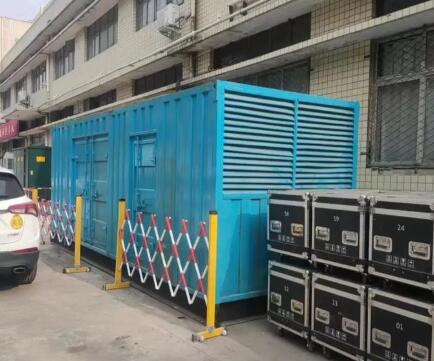 乌拉特中静音发电机租赁